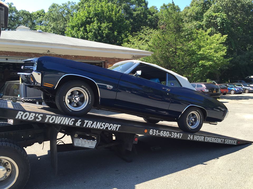 Rob transporting a valuable car